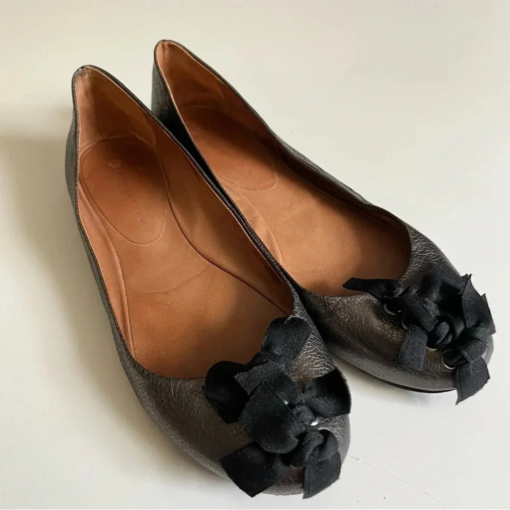 LEIFSDOTTIR Lahjah Bronze Metallic Flats
